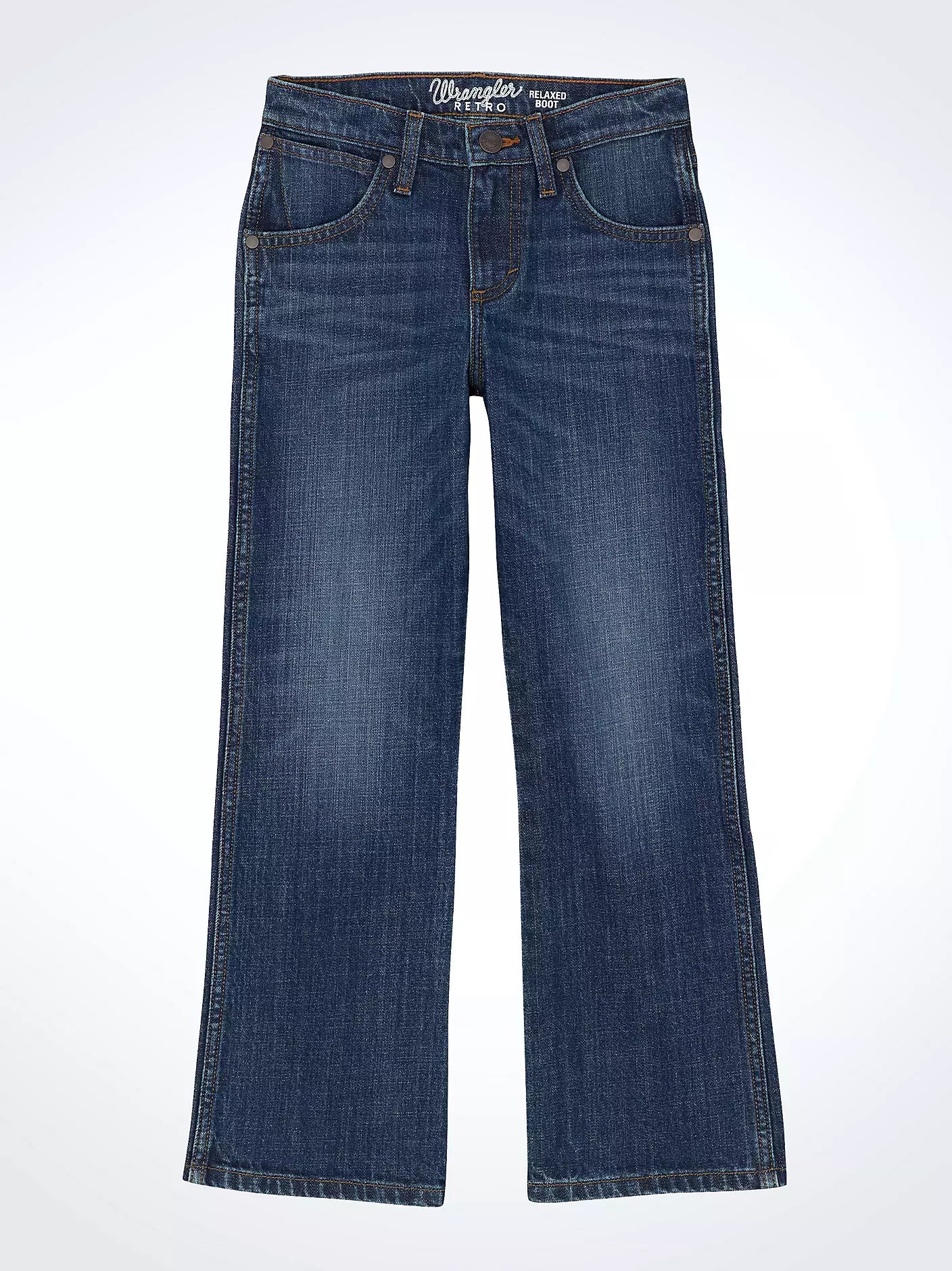 Wrangler Boy's Jackson Slim Retro Relaxed Bootcut Jean