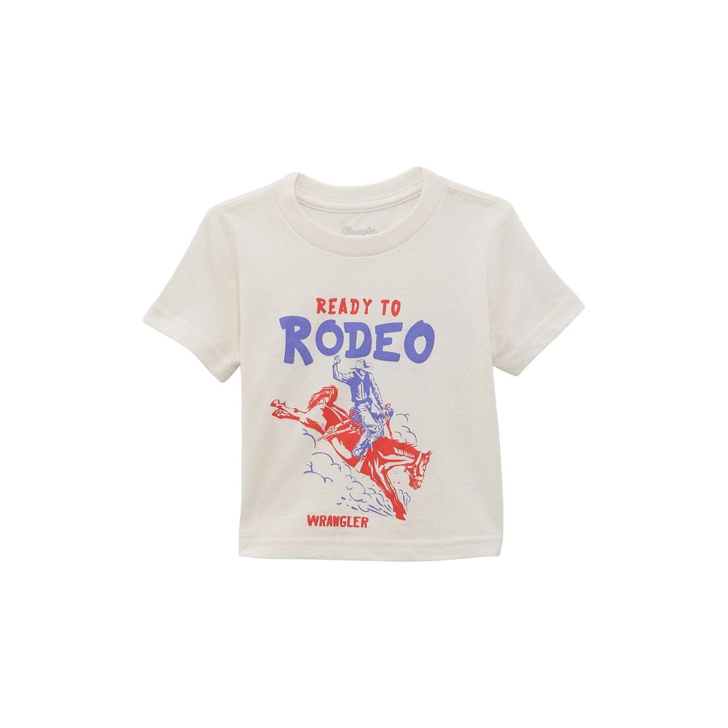 Wrangler Boy's Toddler Marshmallow Ready To Rodeo T-Shirt