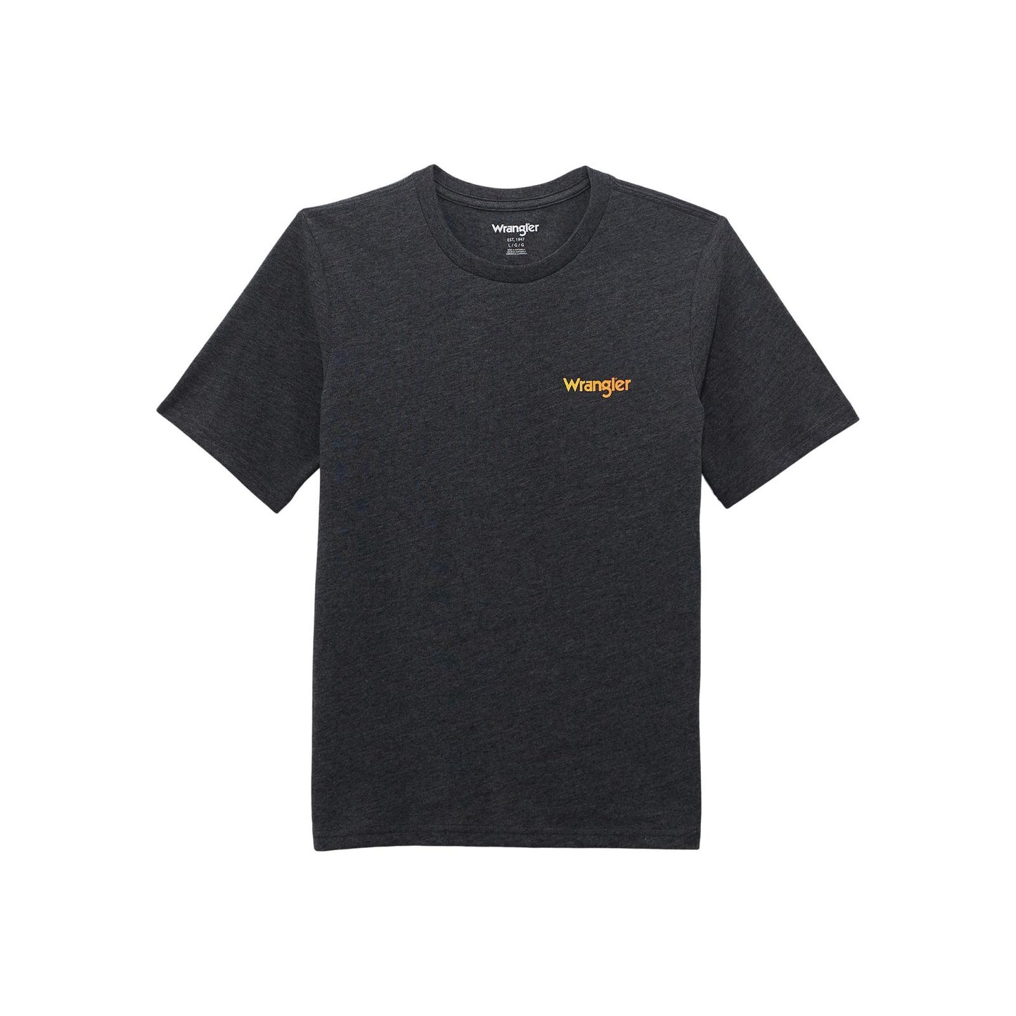 Wrangler Boy's Washed Black Bullrider T-Shirt