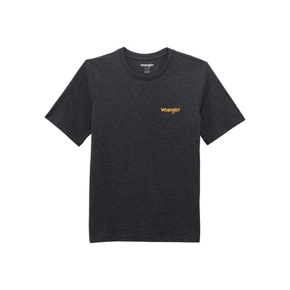 Wrangler Boy's Washed Black Bullrider T-Shirt