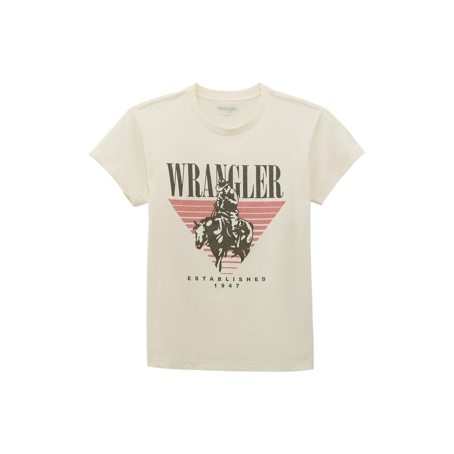 Wrangler Women's Whisper White Retro Graphic T-Shirt
