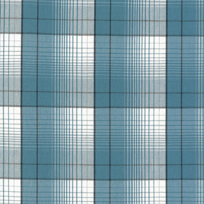 Wrangler Men's Big & Tall Blue White Plaid 20X Competition Western Shirt