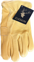 Load image into Gallery viewer, Hand Armor Tan Elkskin Gloves
