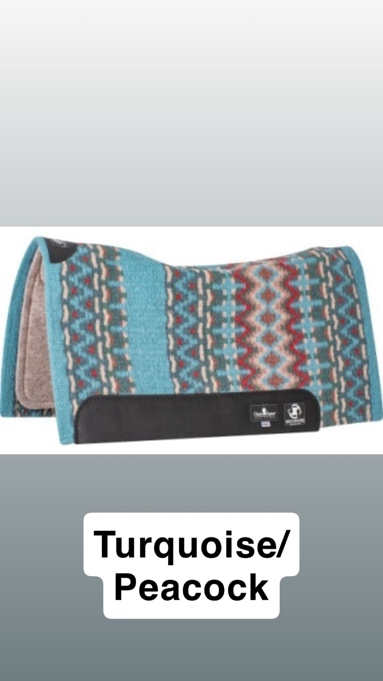 Classic Equine Wool Blanket Top Zone™ Saddle Pad