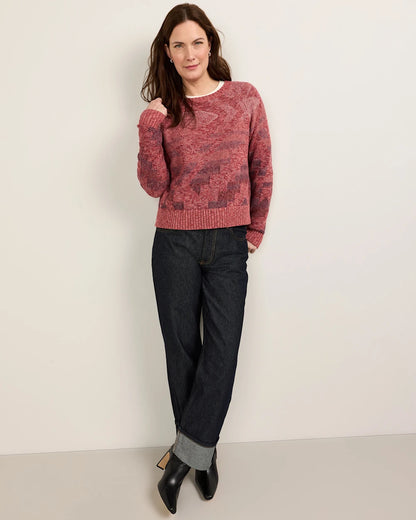Pendleton Women's Raglan Cotton Sweater