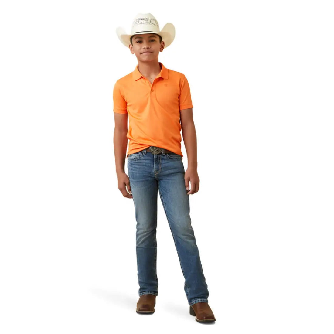 $15: Ariat Boy’s TEK Polo Shirt Sale Boy’s T-Shirt