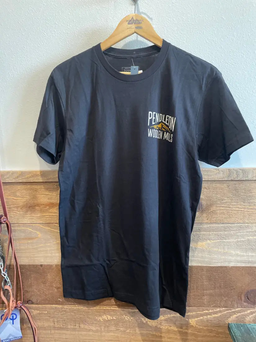 $15: Pendleton Men’s Woolen Mills/Buffalo Black T-Shirt Sale Men’s T-Shirt