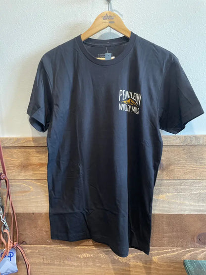 $15: Pendleton Men’s Woolen Mills/Buffalo Black T-Shirt Sale Men’s T-Shirt