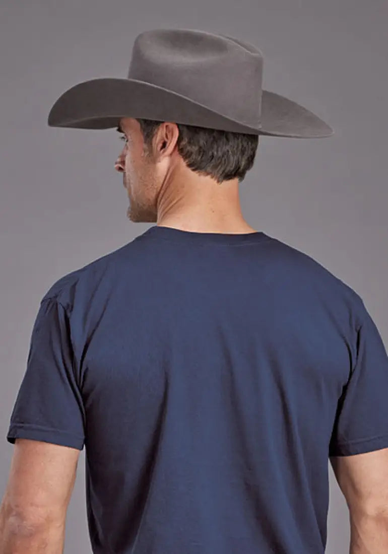 $15: Stetson Men’s Navy American Heritage T-Shirt Sale Men’s T-Shirt