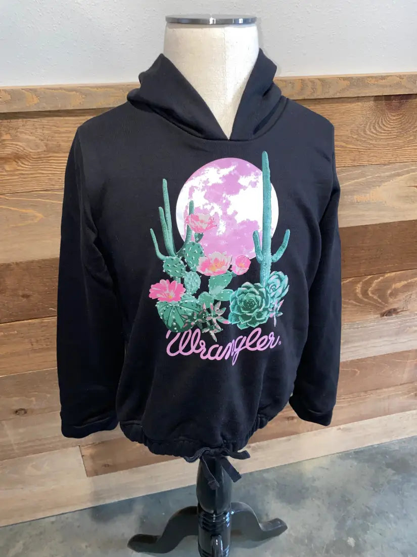$15: Wrangler Girl’s Succulent Skies Hoodie Sale Girl’s Pullover