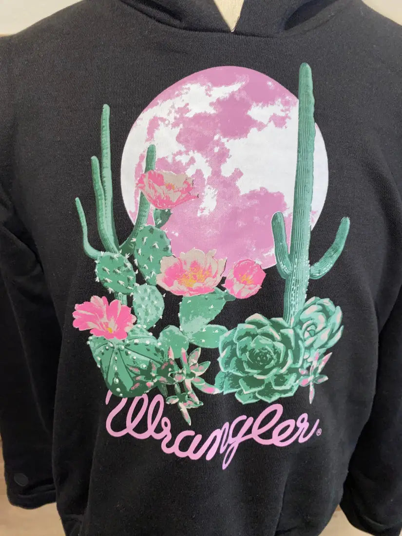 $15: Wrangler Girl’s Succulent Skies Hoodie XSmall Sale Girl’s Pullover