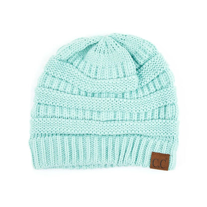 C.C Beanie Classic Fuzzy Lined Beanie