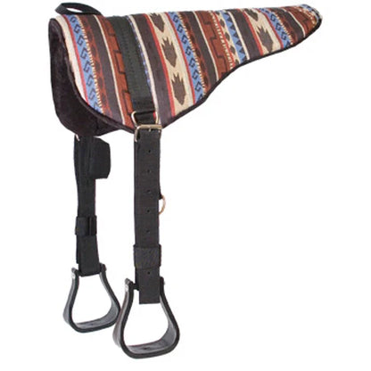 Mustang Sierra Herculon Bareback Saddle Pad with Stirrups