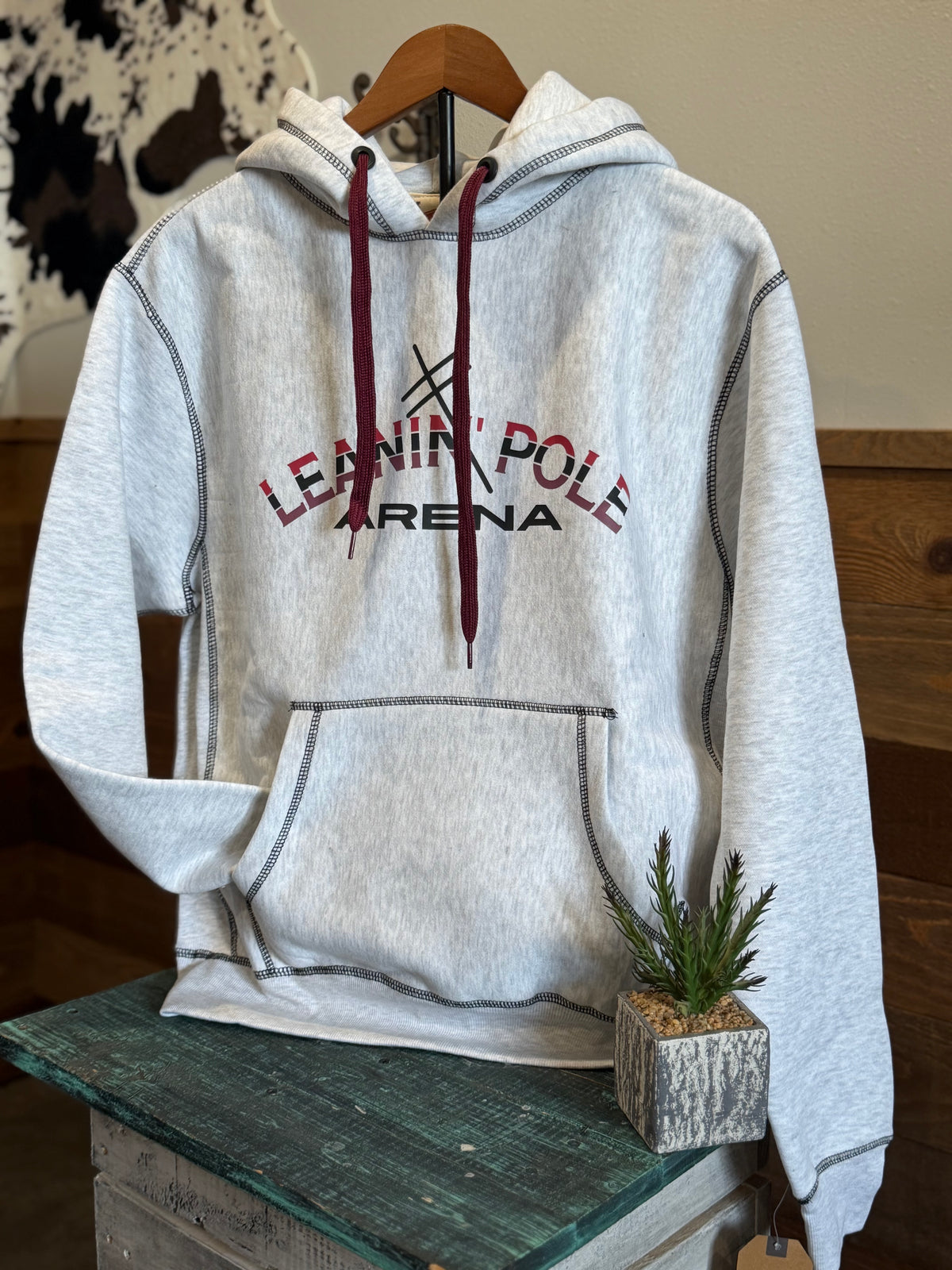 Leanin' Pole Gradient Logo Hoodie