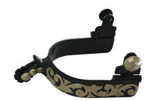 CST Floral Scroll Ladies' Spurs