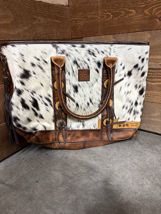 STS Guadalupe Cowhide All-In Tote