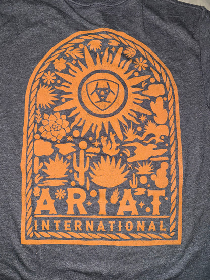 Ariat Men's Charcoal Heather Sol Arch T-Shirt