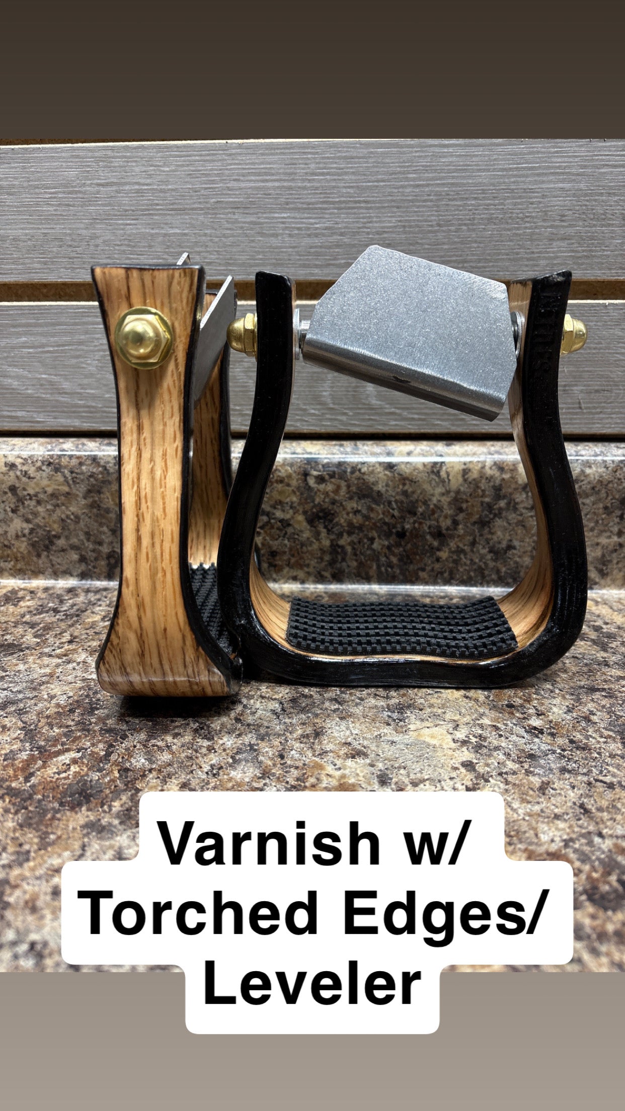 Nettles Stirrups "The Barrel Racer" - Petite 2"