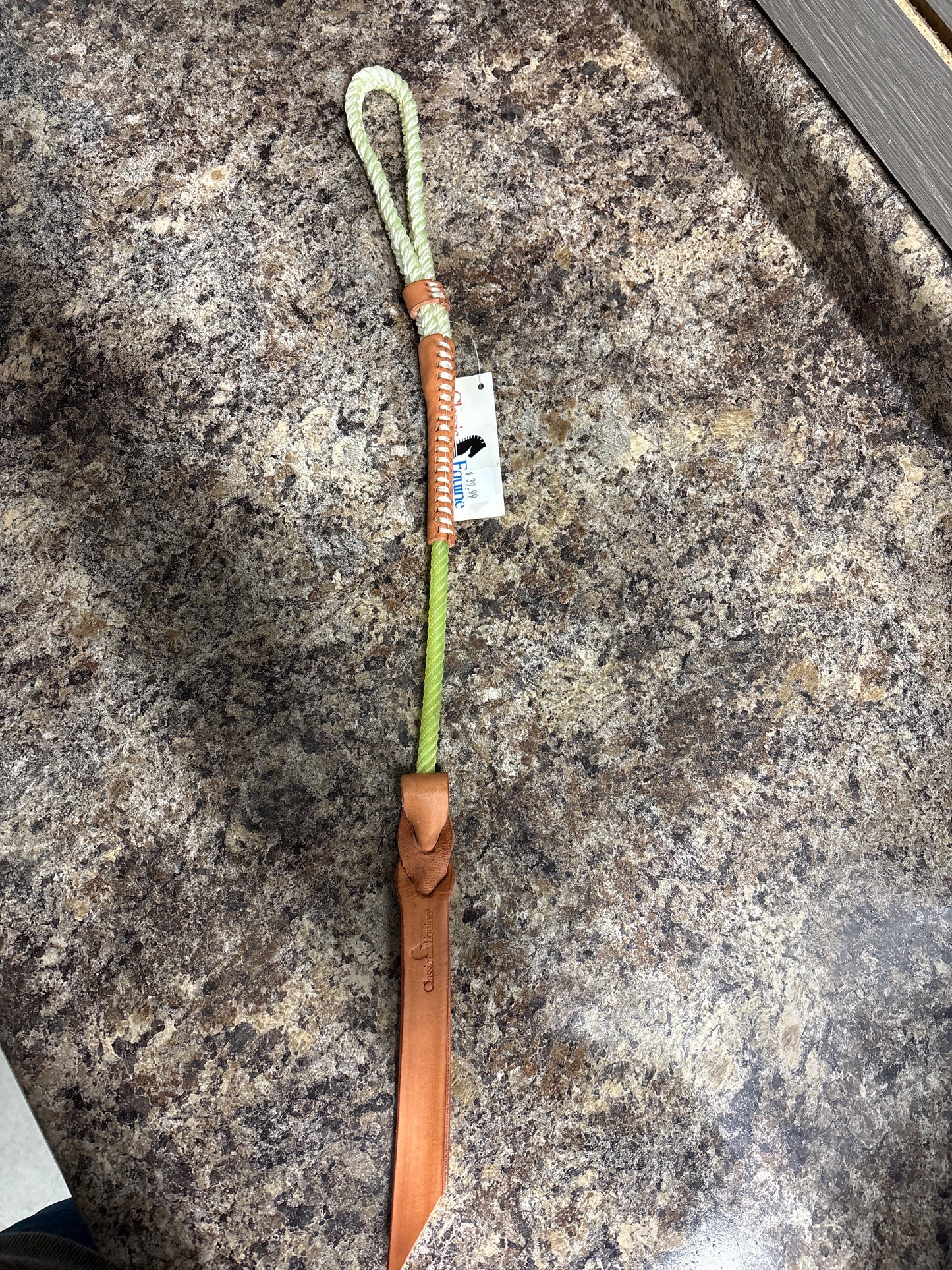 Classic Equine Rope Barrel Racing Quirt