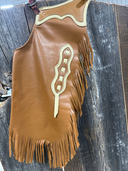 Rockin' Y Youth XL Leather Chinks