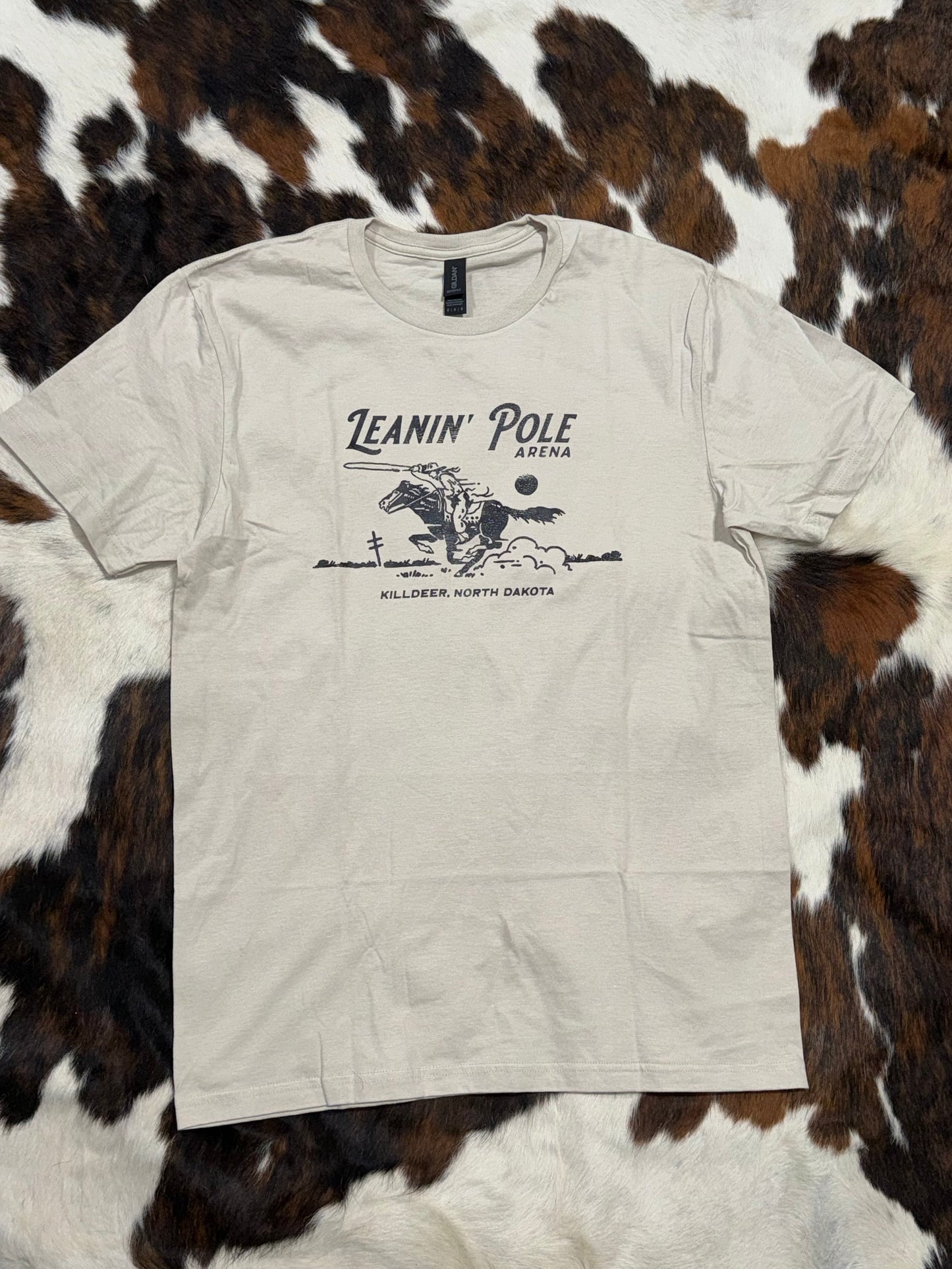 Leanin' Pole Arena Dashin' Roper Logo T-Shirt