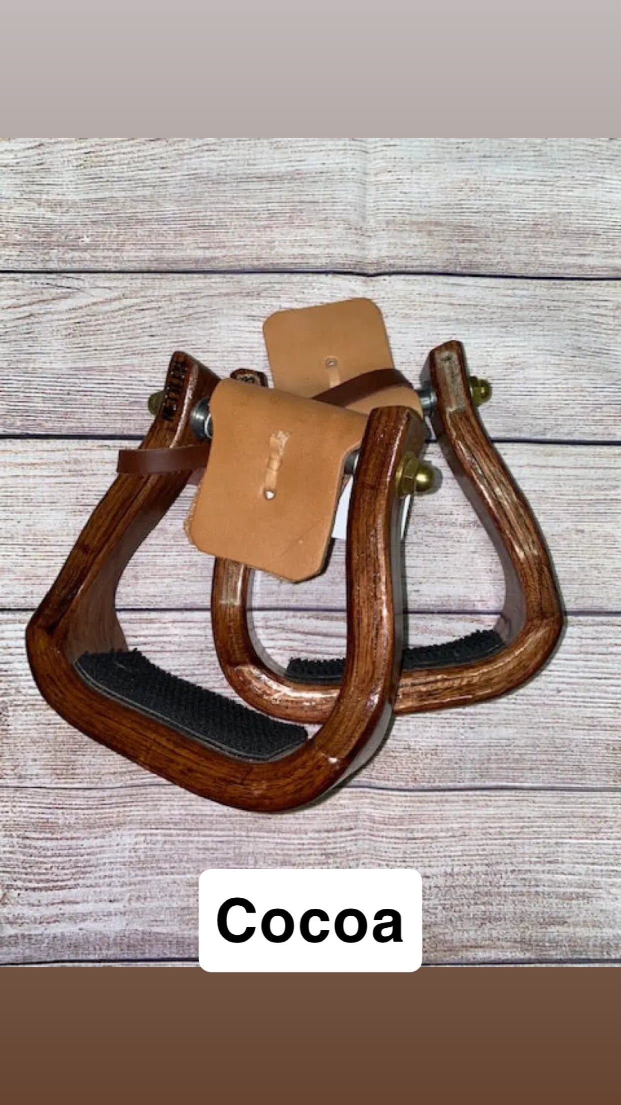 Nettles Stirrups "The Barrel Racer" - Petite 2"