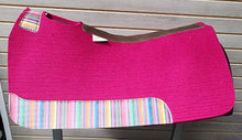 Load image into Gallery viewer, 5 Star Barrel Racer with Leg Cutout- Raspberry Wool
