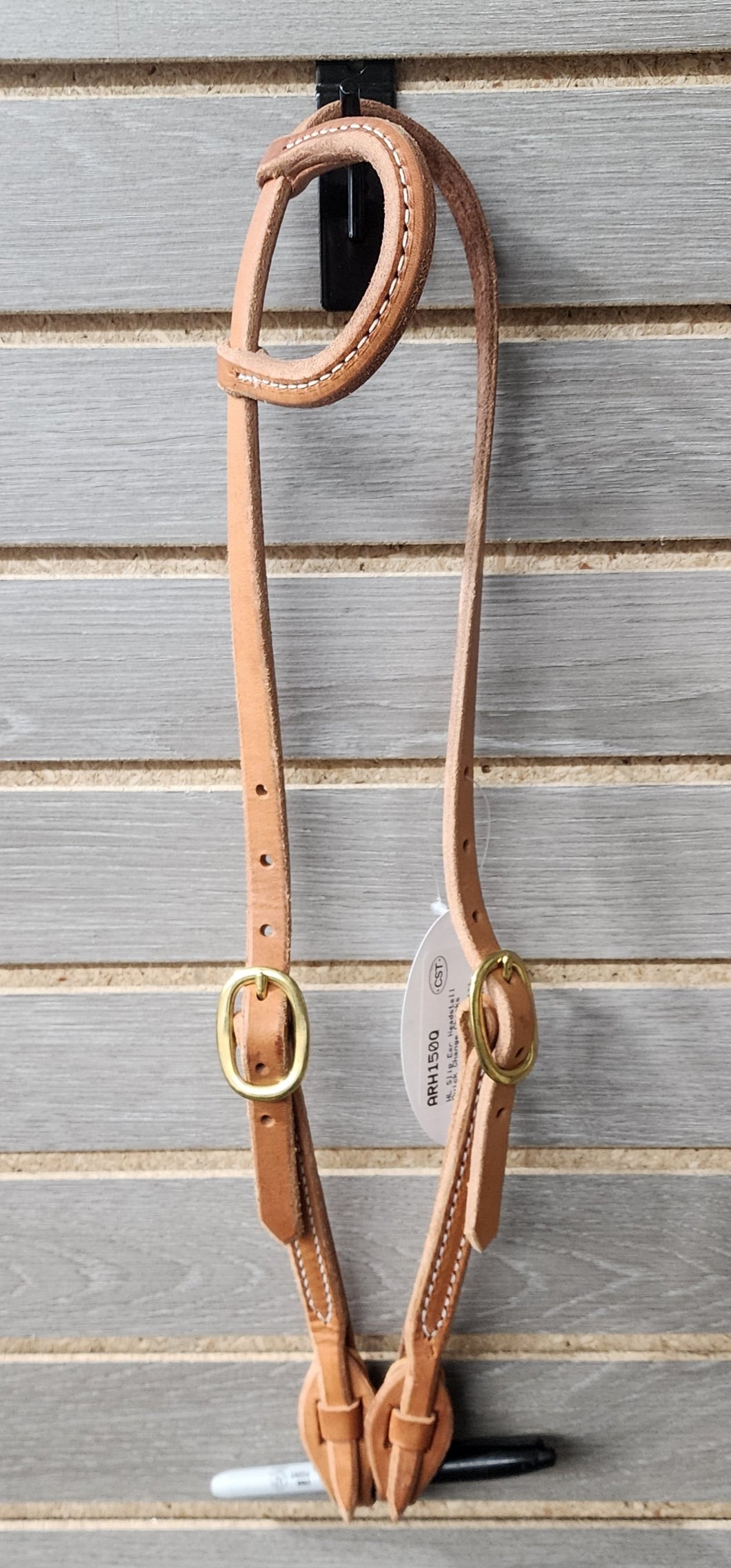 CST One Ear Headstall with Quick Change Cheeks