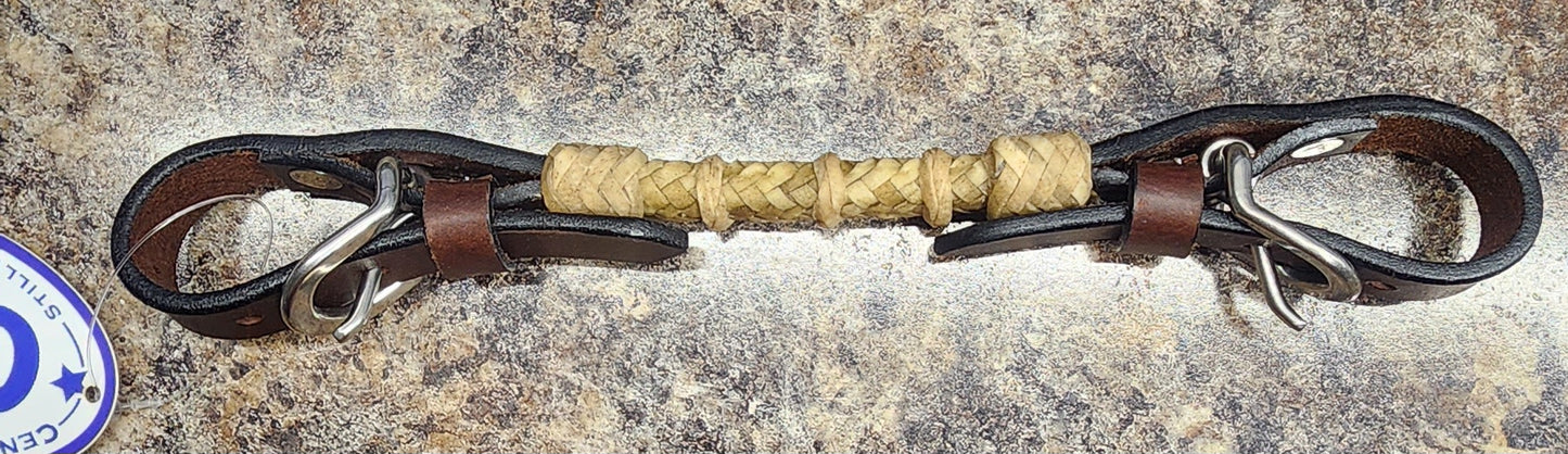 CST Rawhide Braided Curb Strap