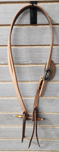 Load image into Gallery viewer, Cowperson Tack Slit Ear Headstall - Roughout
