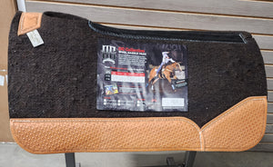 Best Ever OG Saddle Pad - Tooled Wear Leather (1" thick, 30"x30")