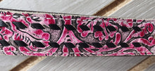 Load image into Gallery viewer, San Saba Pink Flamingo Floral &amp; Black Buckstitch Tack Set

