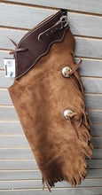 Load image into Gallery viewer, Richland Yellowstone Suede Kids Chaps/Chinks
