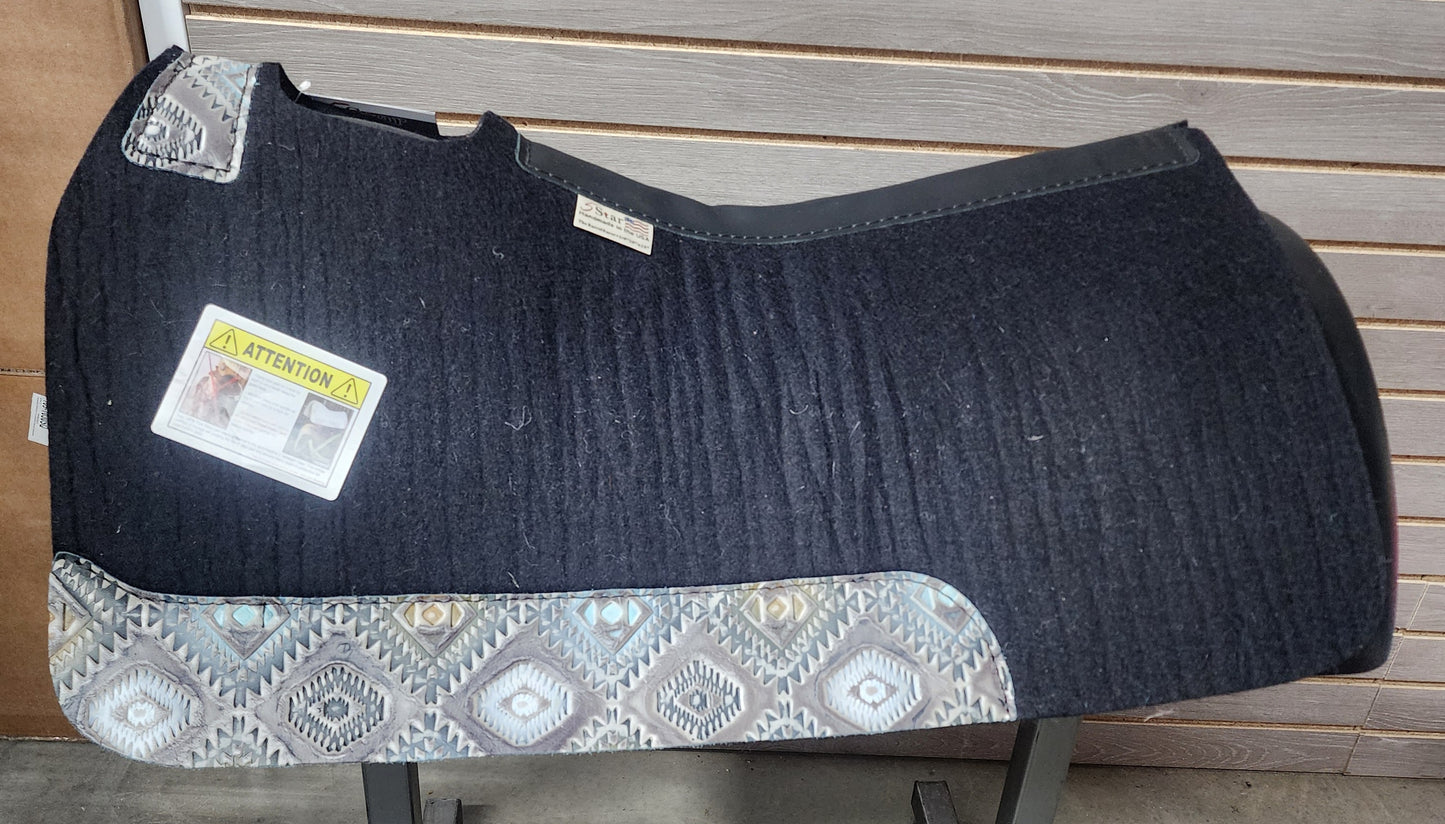 5 Star Barrel Racer Saddle Pad (Multiple Options Available) 30X28