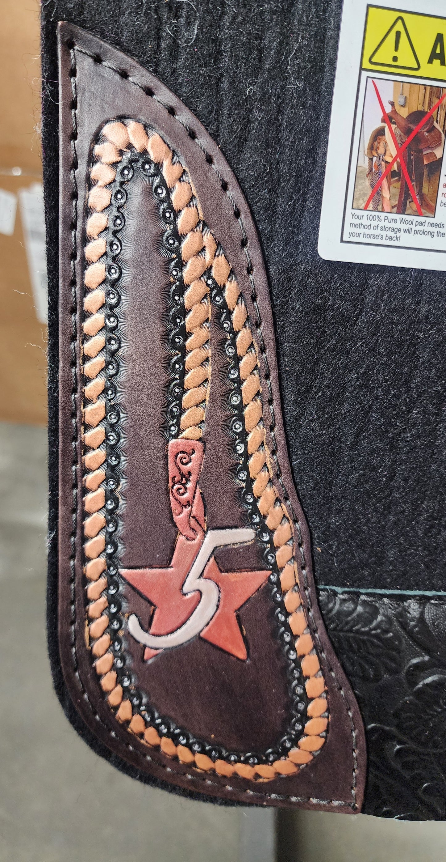 5 Star Limited Edition Saddle Pad "The Bronze Pony"