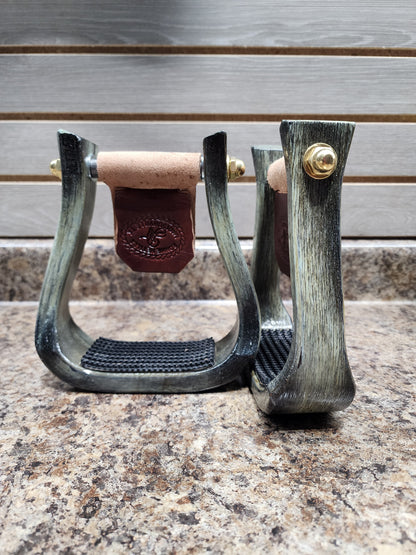 Nettles Stirrups "The Barrel Racer" - Regular 2"