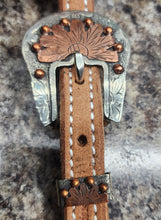 Load image into Gallery viewer, Cowperson Tack Browband Headstall - Roughout
