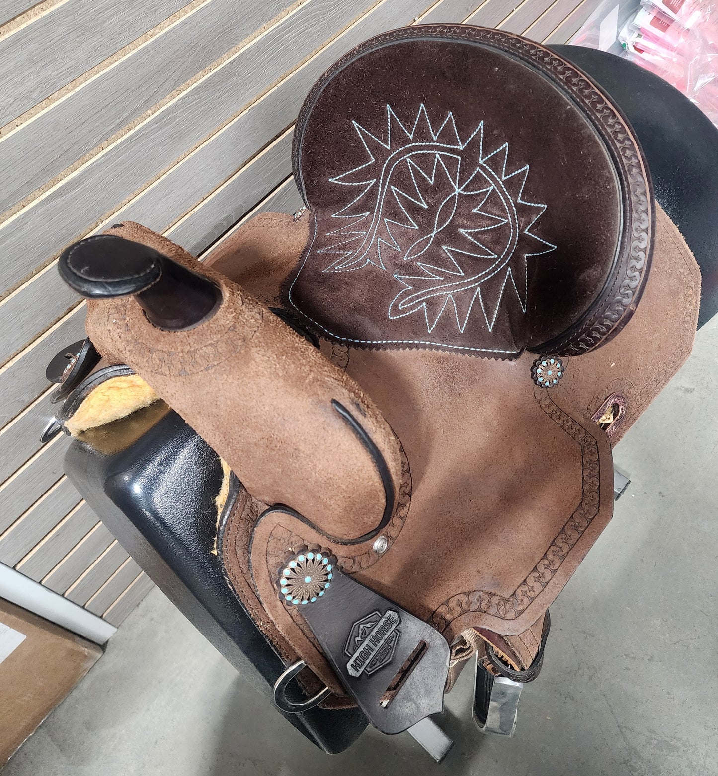 (Consignment) High Horse (Circle Y) 12" Lindale Youth Barrel Saddle