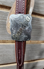 Load image into Gallery viewer, Cowperson Tack Slit Ear Headstall - &quot;Grandpa&quot; Buckle
