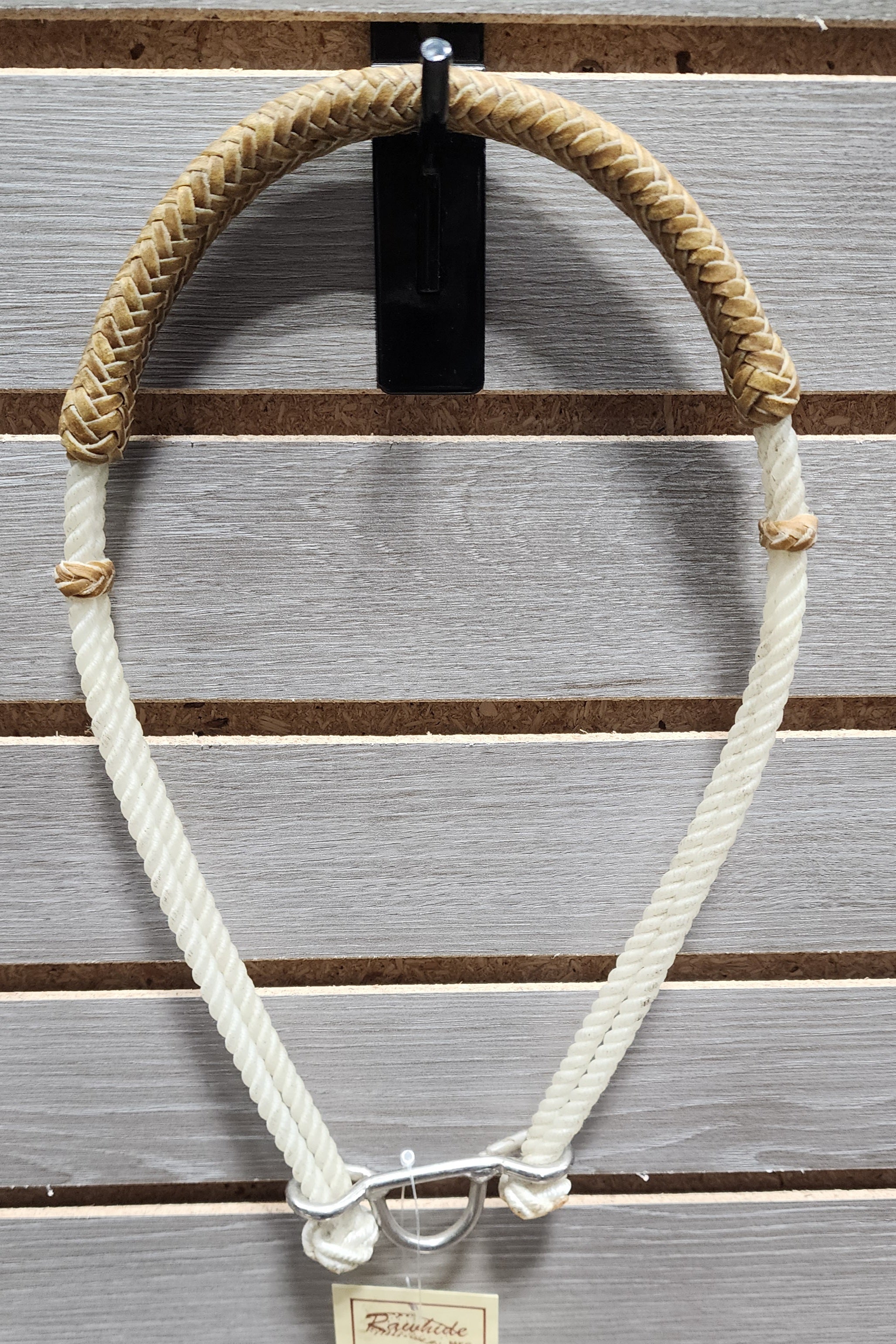 Rawhide Mfg Double Rope Bosal Rawhide – Leanin' Pole Arena