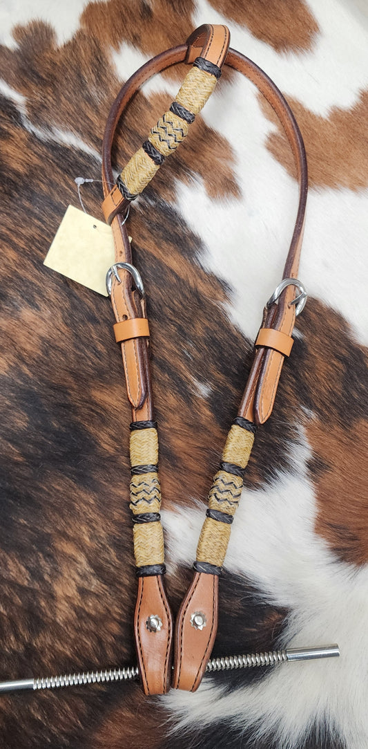 Rawhide Mfg One Ear Braided Strap Headstall