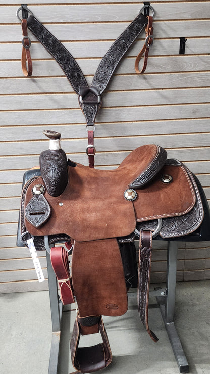 Trent Ward 15" Team Rope Saddle