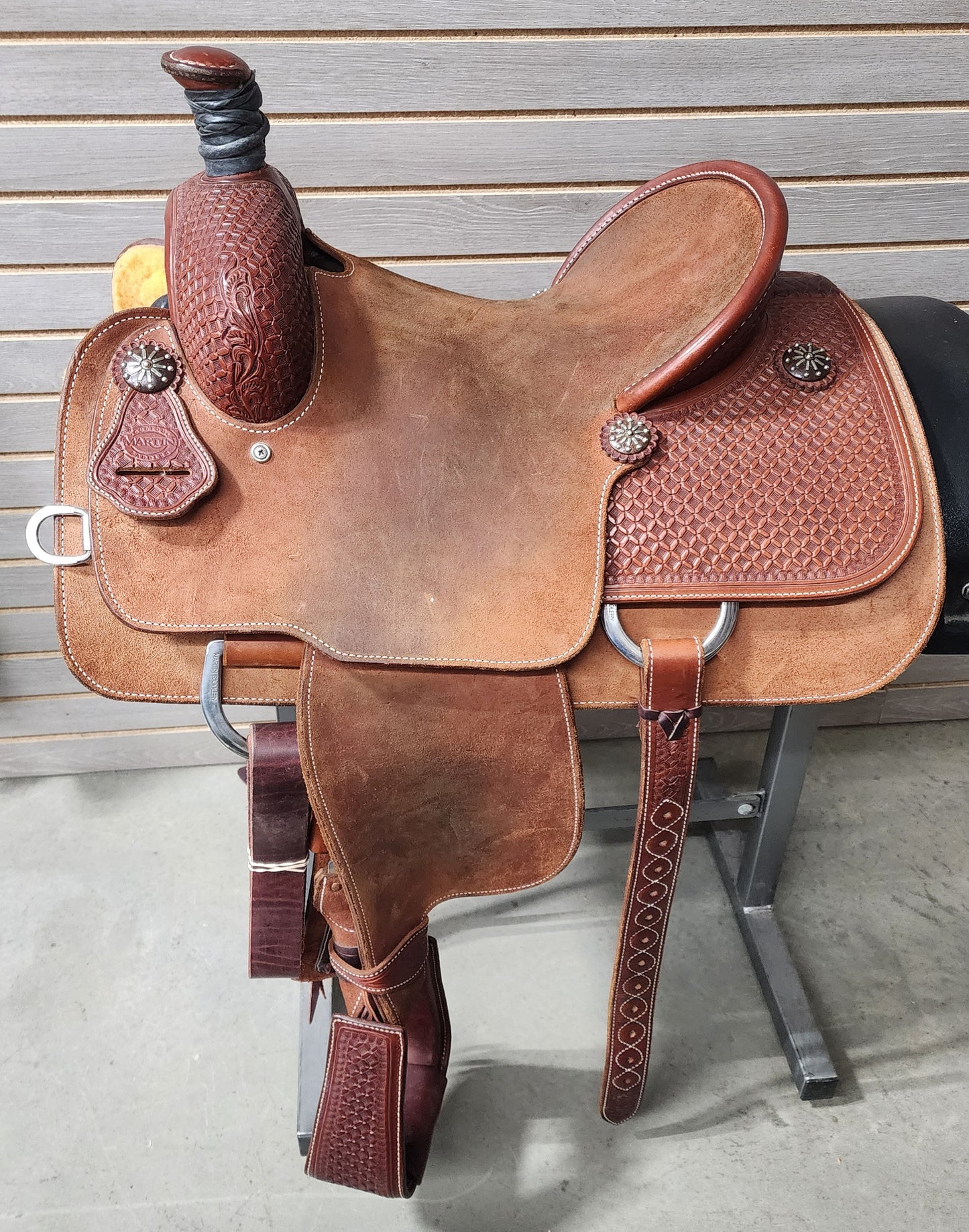 Used. Martin 14.5" Team Roper Saddle #07285