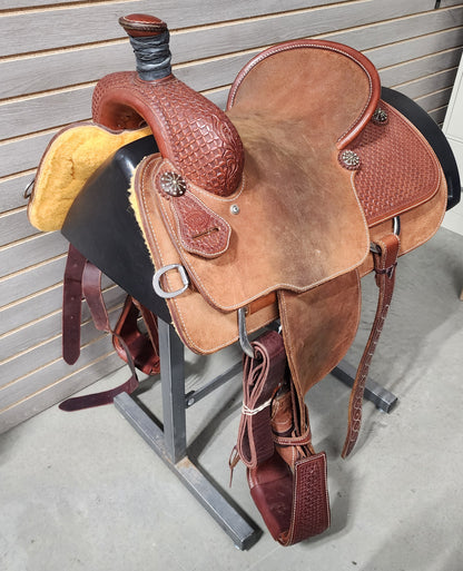 Used. Martin 14.5" Team Roper Saddle #07285