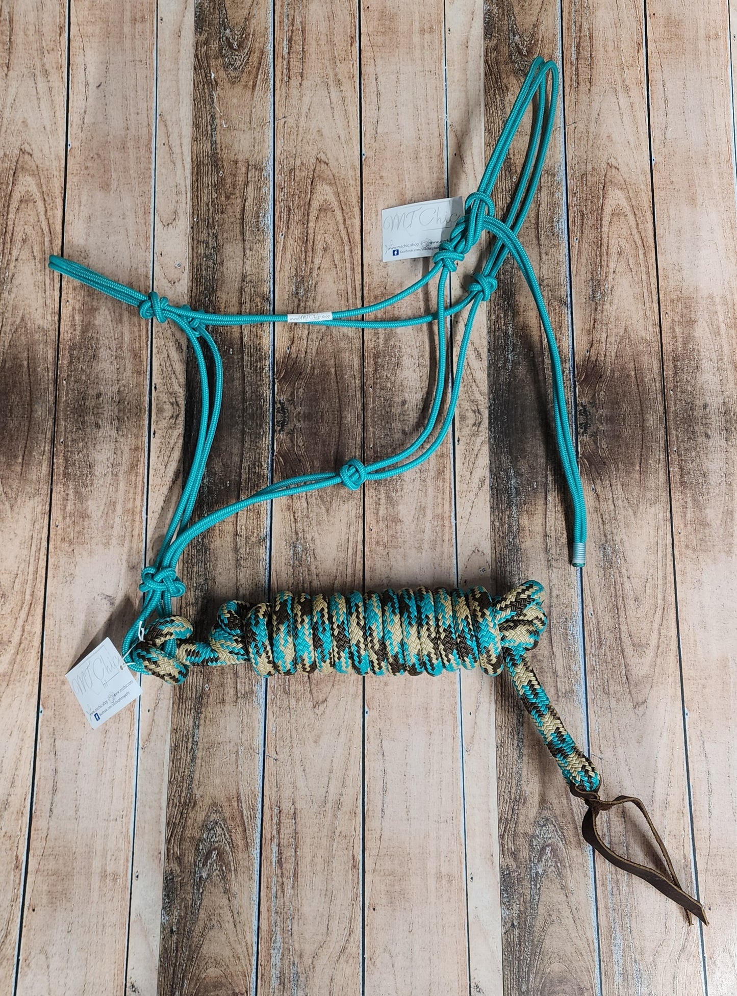 MT Chic Rope Halter With Lead