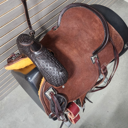 Trent Ward 13.5" Barrel Saddle