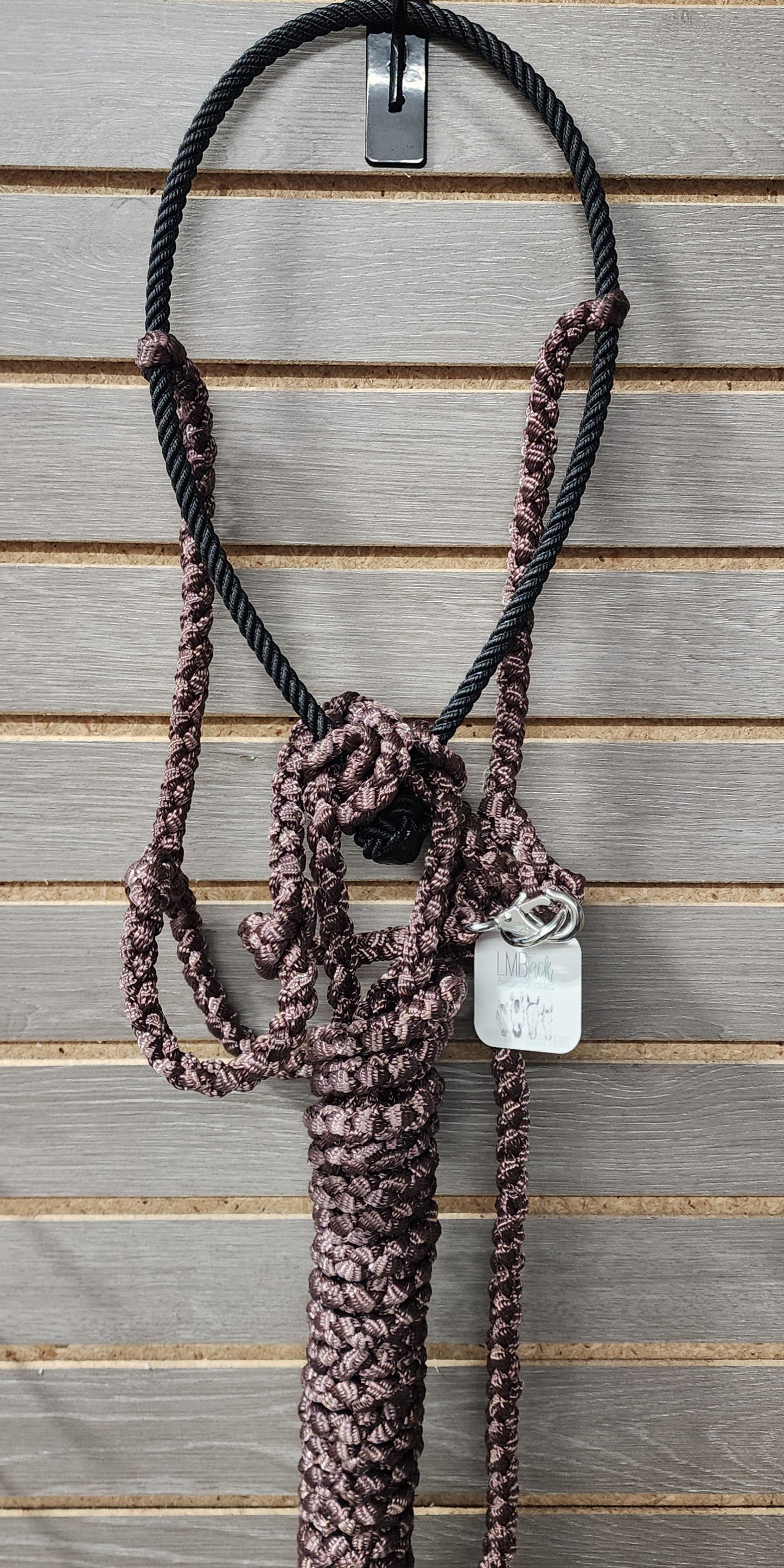 LMB Mule Tape Loping Halter - Quick Change