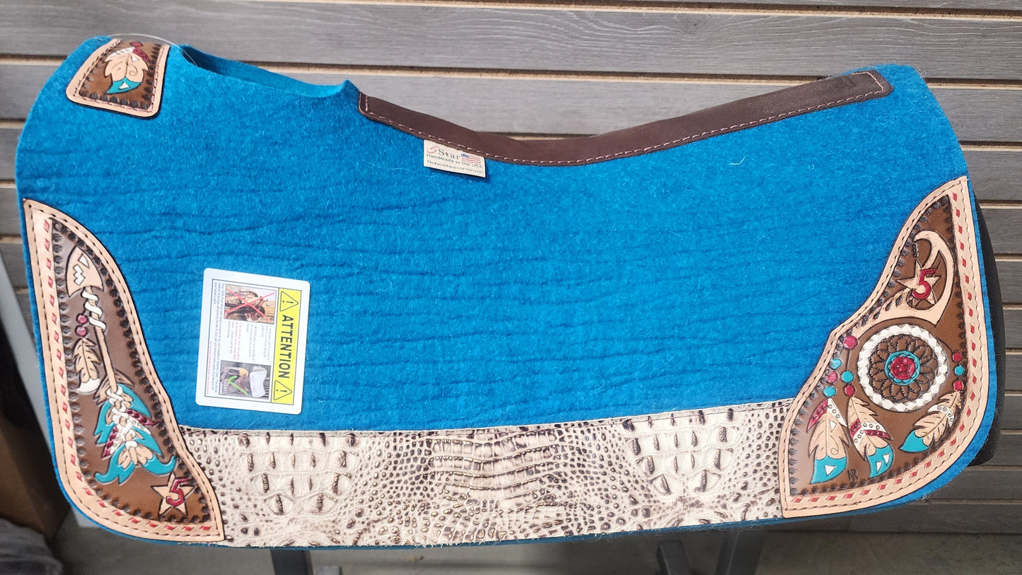 5 Star Barrel Racer Limited Edition Saddle Pad "The Dream Warrior"