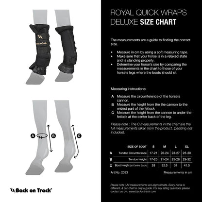 Back On Track Royal Quick Wraps Deluxe