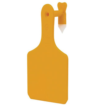 Y-Tex One-Piece Calf Ear Tags - Blank 25 Count